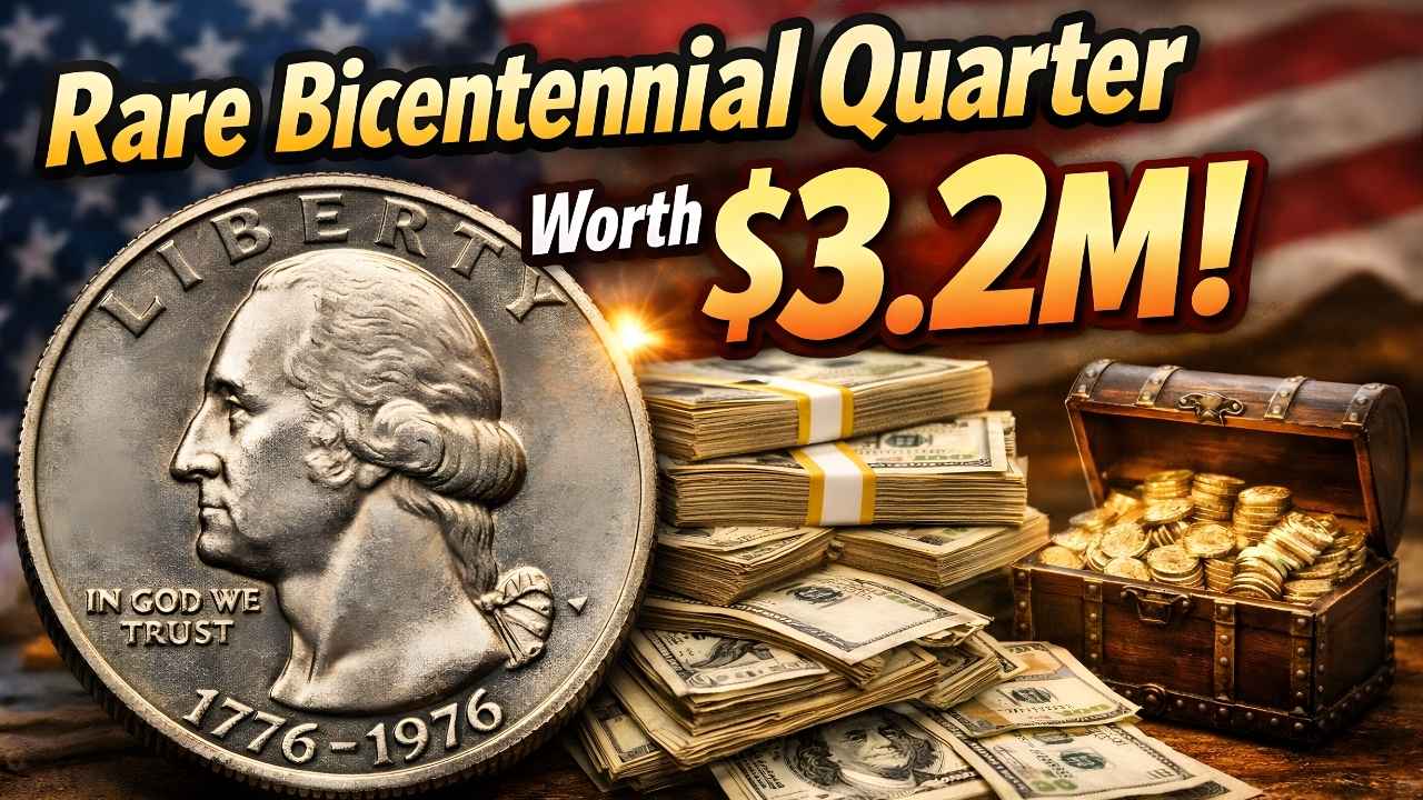 Rare Bicentennial Quarter Worth $3.2M – Could You Have One in Your Pocket?